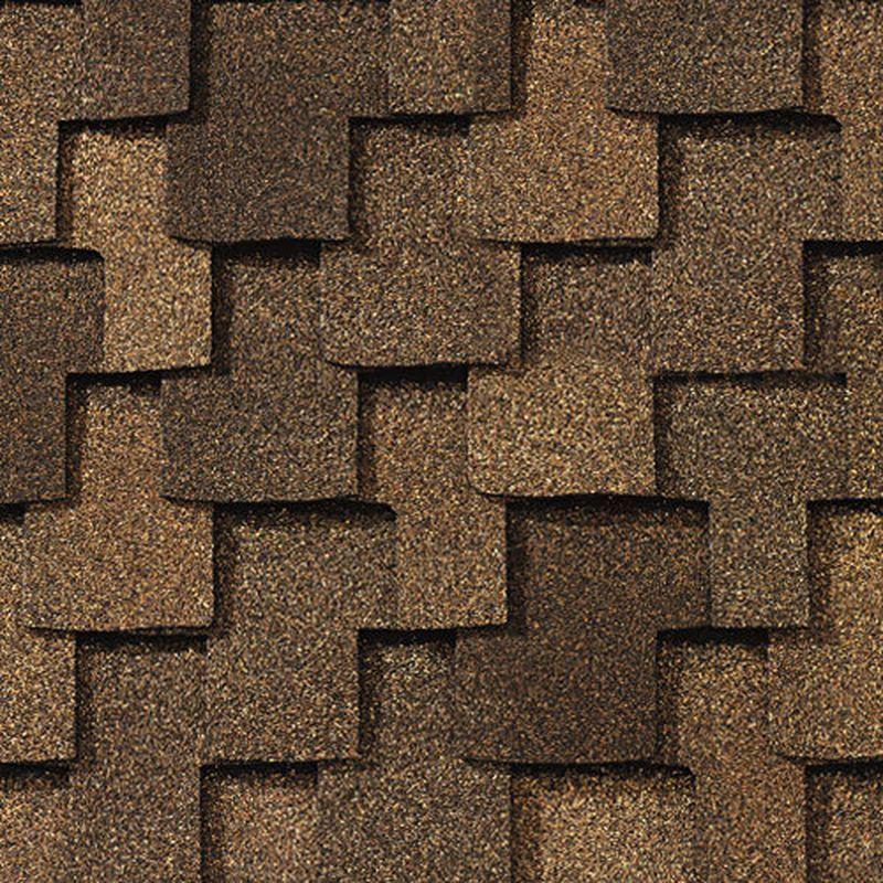 Гибкая битумная черепица GAF Grand Sequoia, Cedar